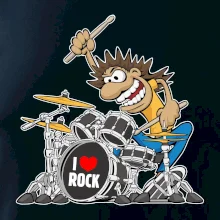 I love rock bubeník