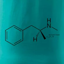 Molekulárna štruktúra pervitín Molekulárna štruktúra pervitín