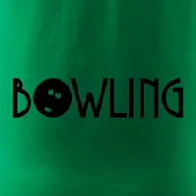 Bowling nápis Bowling nápis