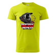 Paintballová maska – Respawn, Reload, Repeat