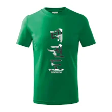 Taekwondo maskáčový nápis