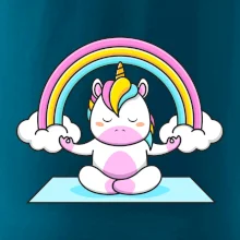 Yoga jednorožec - dúha Yoga jednorožec - dúha