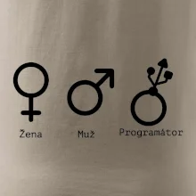 Muž žena programátor