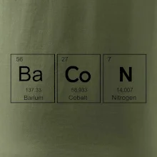 Bacon - periodická tabuľka Bacon - periodická tabuľka