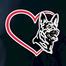 Nemecký ovčiak v srdci Nemecký ovčiak v srdci