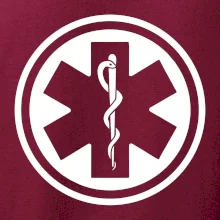Rescue logo samostatné guľaté