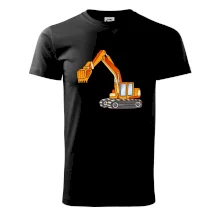 Bager bez nápisu oranžový Bager bez nápisu oranžový