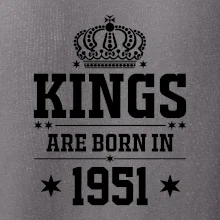Kings are born in 1951