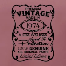 Vintage Etiketa - 1974