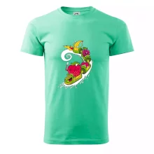 Milkshake vlak kreslený