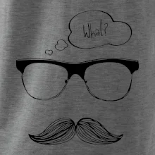 Mustache what? Mustache what?