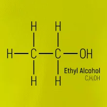 Molekulárna štruktúra Etanol