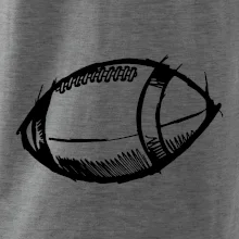 Americký futbal lopta skica Americký futbal lopta skica