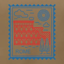 Rím známka jednoduchá