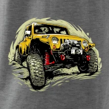 Žltý offroad s navijakom Žltý offroad s navijakom