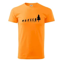 Evolúcia drevorubač - píla a strom Evolúcia drevorubač - píla a strom