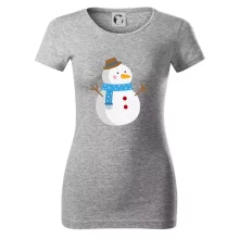 Snehuliak so šálom