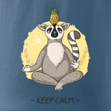 Yoga - keep calm kreslený