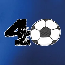 Futbal okrúhle narodeniny 40 Futbal okrúhle narodeniny 40
