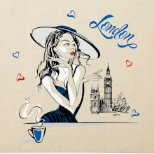 Fashion model London