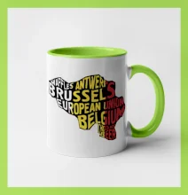 Mapy - názvy miest - Belgicko