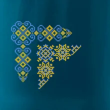 Ukrajina folklór - obrázok v rohu