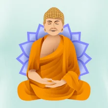 Budha barevný