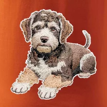 Lagotto romagnolo vyšívaný veľký