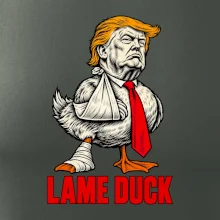 Donald Trump lame duck rytina