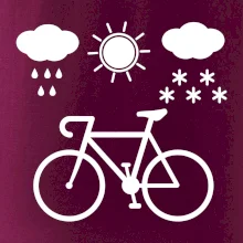 Cyklista za každého počasia