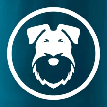 Bradáč v koliesku na prsníku