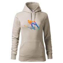 Skokan na lyžiach splash