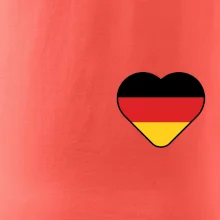 Germany love prso - Nemecká vlajka