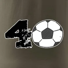 Futbal okrúhle narodeniny 40