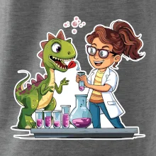 Chemik a dinosaurus - dievča