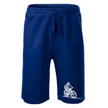 MTB kreslený cyklista MTB kreslený cyklista
