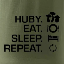 Huby Eat Sleep Repeat Huby Eat Sleep Repeat