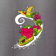 Milkshake vlak kreslený