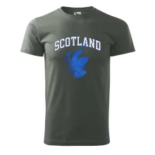 Scotland nápis s mapou Scotland nápis s mapou
