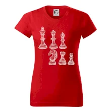 Šachové figúrky kreslené