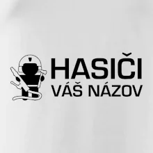 Hasiči postavička - vlastný nápis