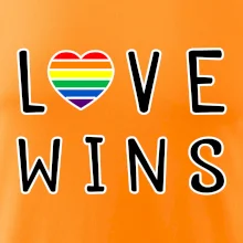 Love wins nápis