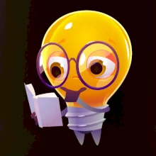 Žiarovka premýšľa nad knihou