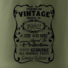 Vintage Etiketa - 1982