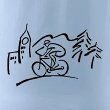 Cyklista na výlete Cyklista na výlete