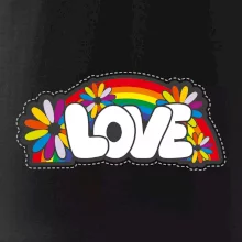 Love s dúhou v pozadí