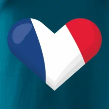 Francúzska vlajka srdca