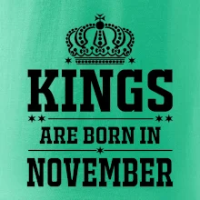 Kings are born in November