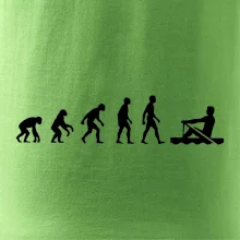 Evolúcia veslovanie 1 človek
