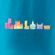 Mallorca - Siluety pamiatok - farebné